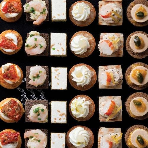 Asmt petits fours savoury (12 pcs)